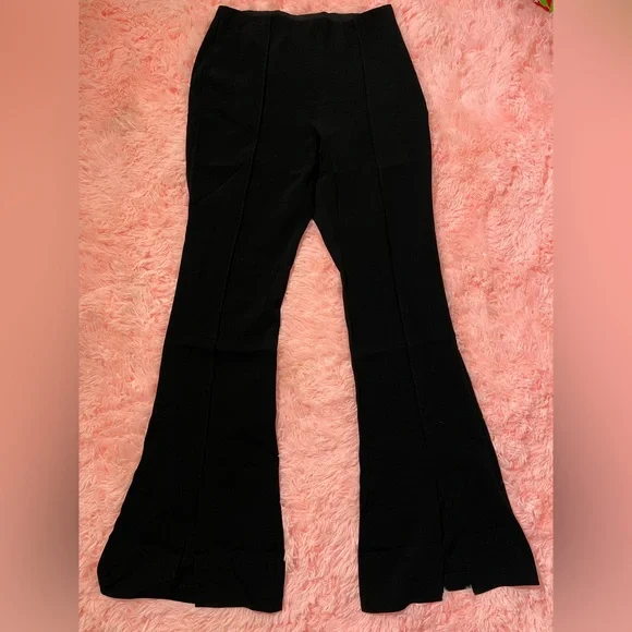 Cinq à Sept Billie Pants Black Tailored Flare Women’s Size 10 NWT MSRP $325